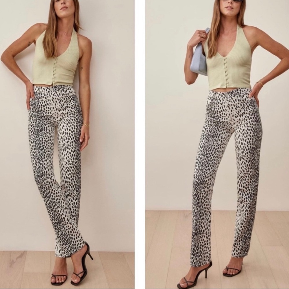 Reformation Dalmatian Jeans